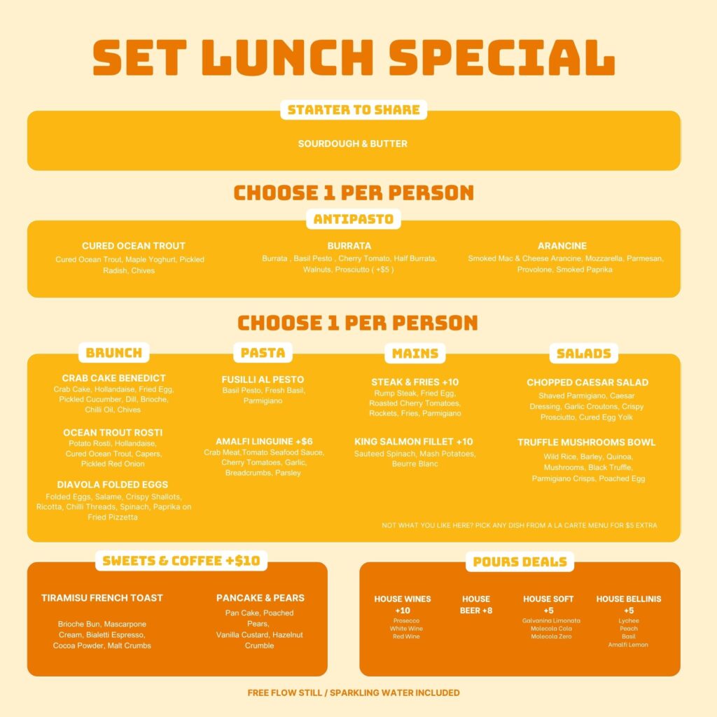Terrazza NEW MENU