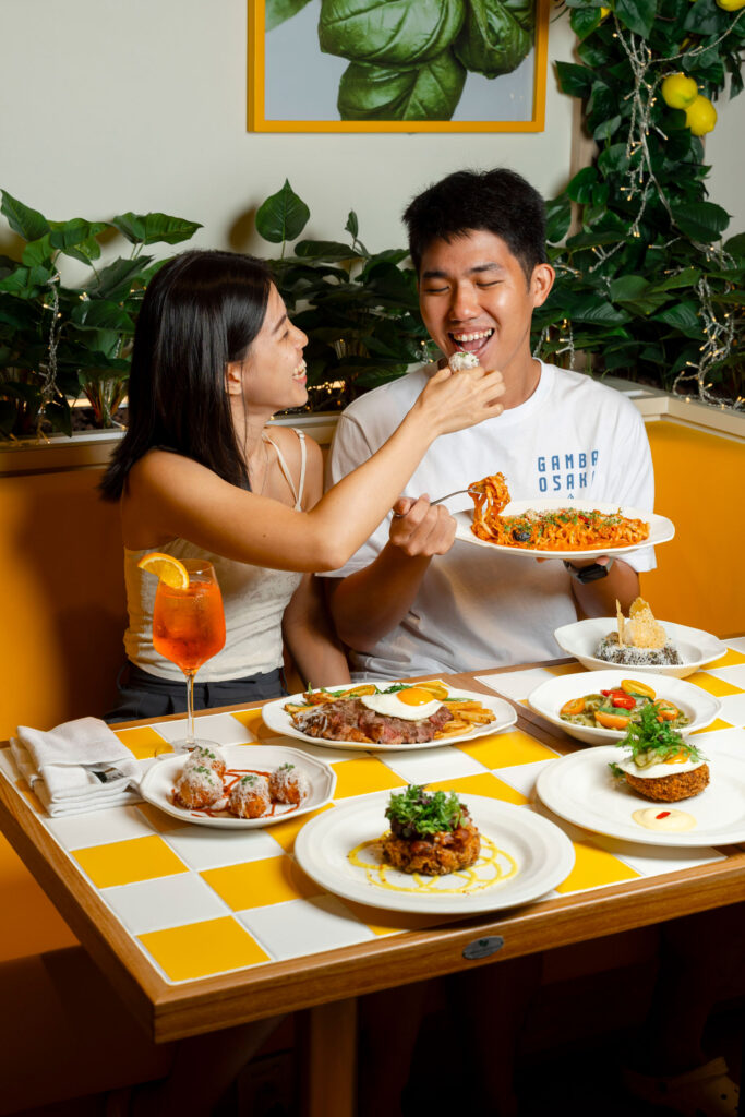 Fortuna Terrazza Singapore new menu spread